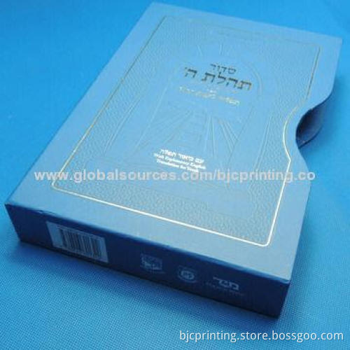 Training book printing, shirk wrap packing, foil stamping and embossed